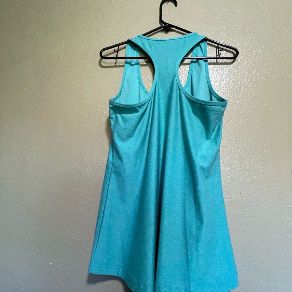 RBX Turquoise Racerback Tank Top - Picture 5 of 8